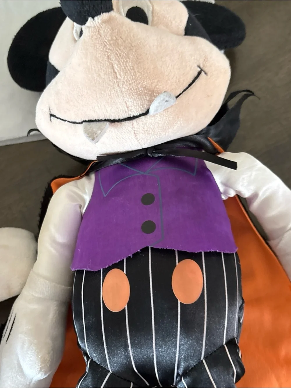 Mickey & Minnie Mouse Halloween Plush | Vampire Mickey & Witch Minnie | 18 inch